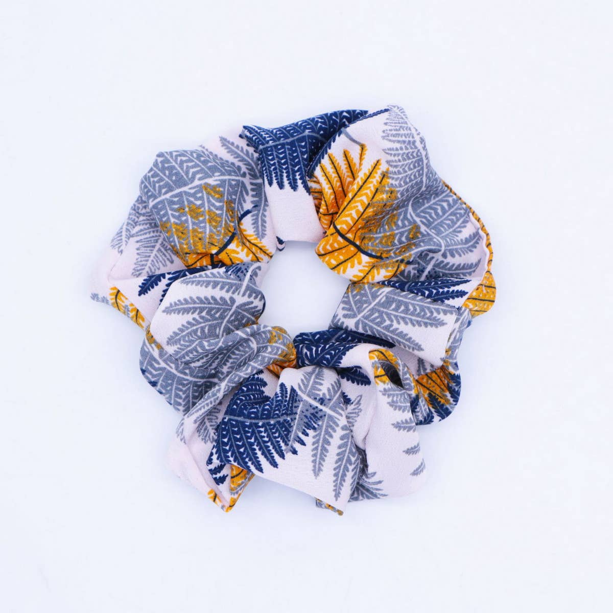 NEW LEAF PRINT HAIR TIES_CWAHA1019