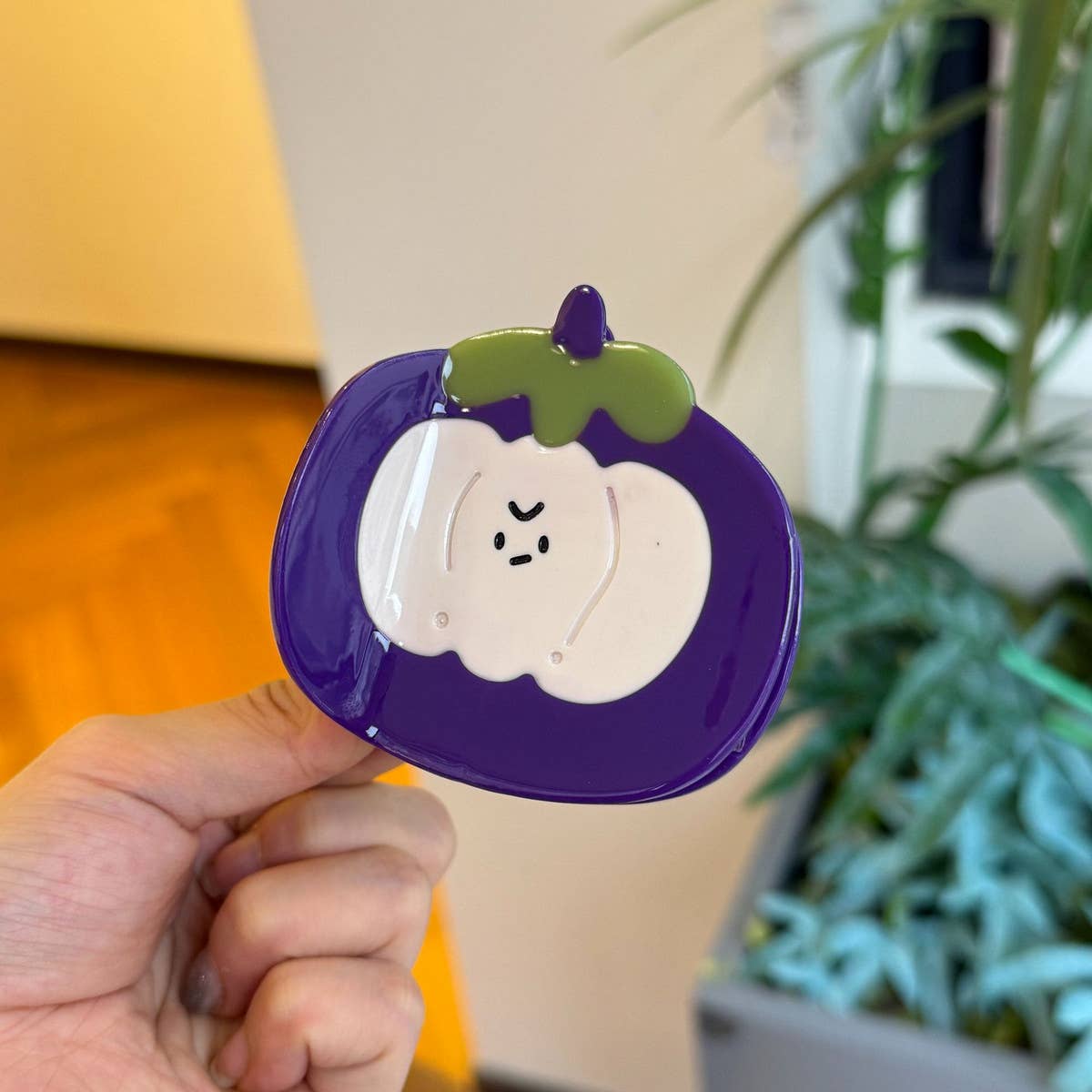 CWAHA4515_SIMPLE CARTOON FRUIT HAIR CLIP