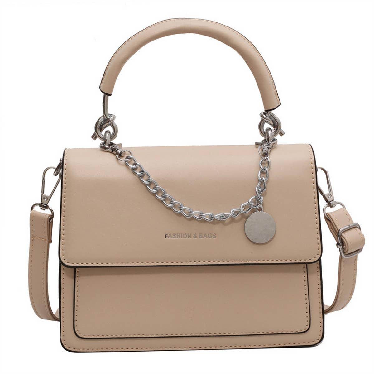 WOMEN CHAIN SHOULDER CROSSBODY SMALL SQUARE BAG_CWAB1548