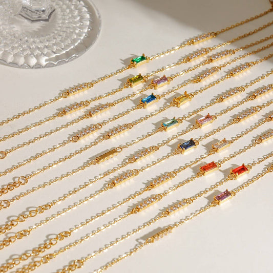 Titanium Double Layer Zodiac & Cross Bracelet