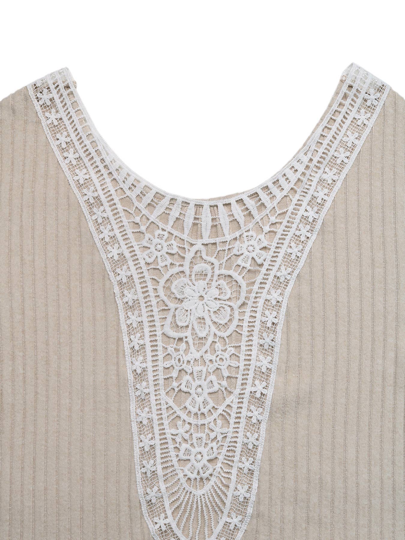 Fashionable loose knitted long-sleeved T-shirt