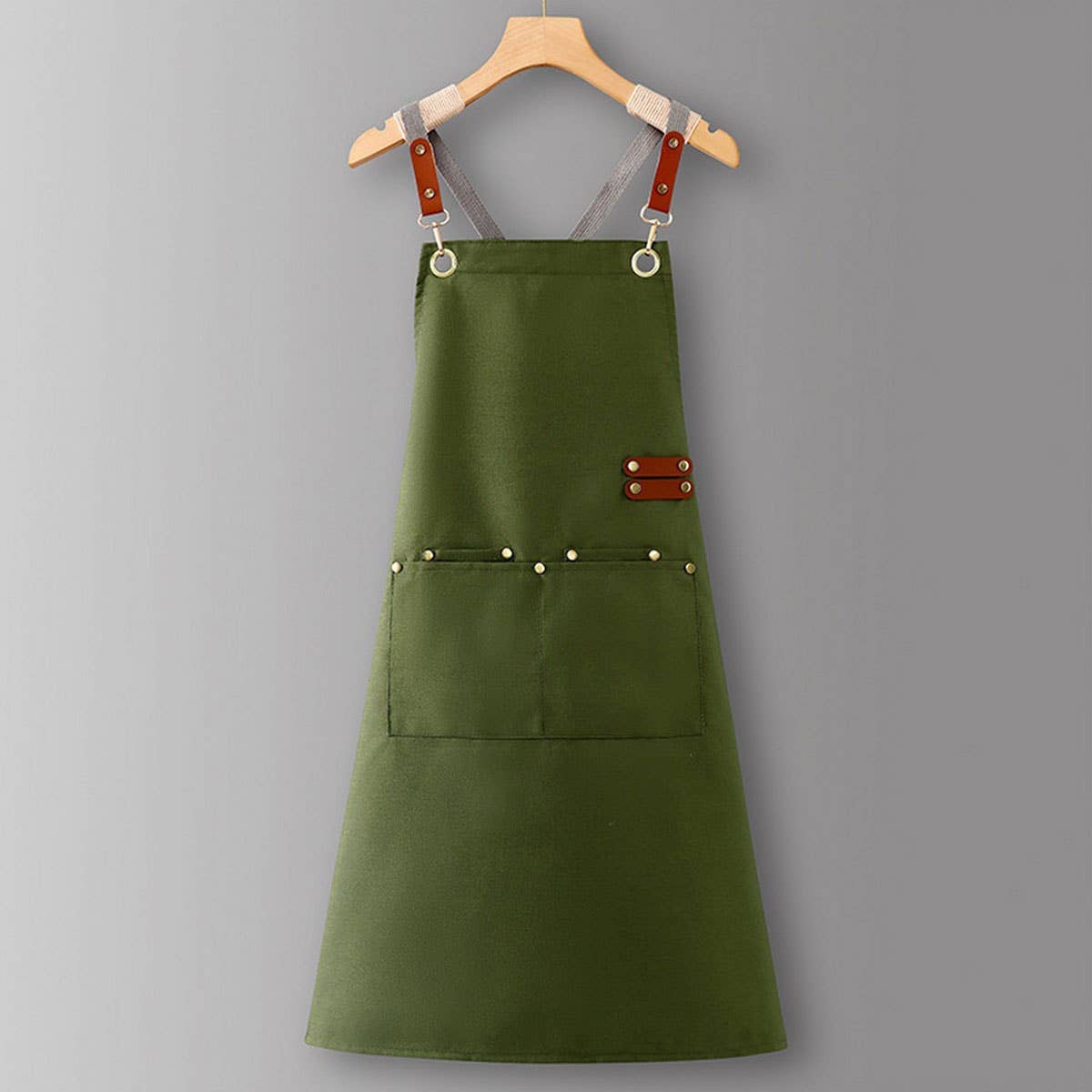 Custom Cotton Canvas Kitchen Apron for Women