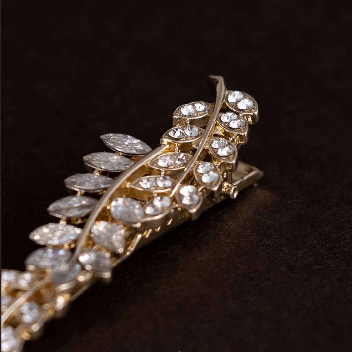 SIDE BANGS CLIP STRAIGHT CLIP ZIRCON HAIRPIN