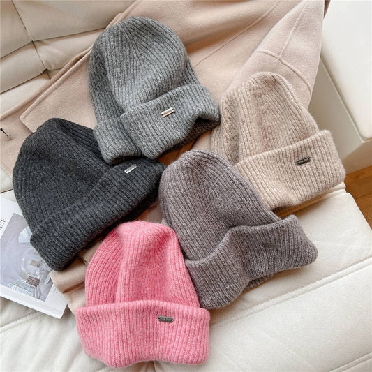 CWAH3158_WOMEN'S FASHION WINTER THICK WOOLEN HAT