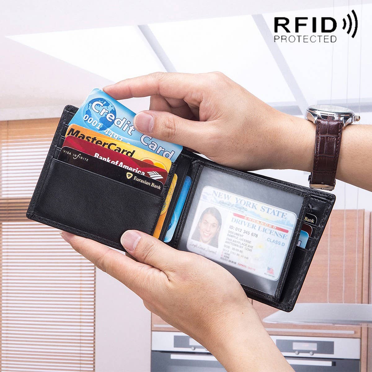 FASHION THIN COIN LEATHER MULTI-LAYER WALLET_CWAB3782