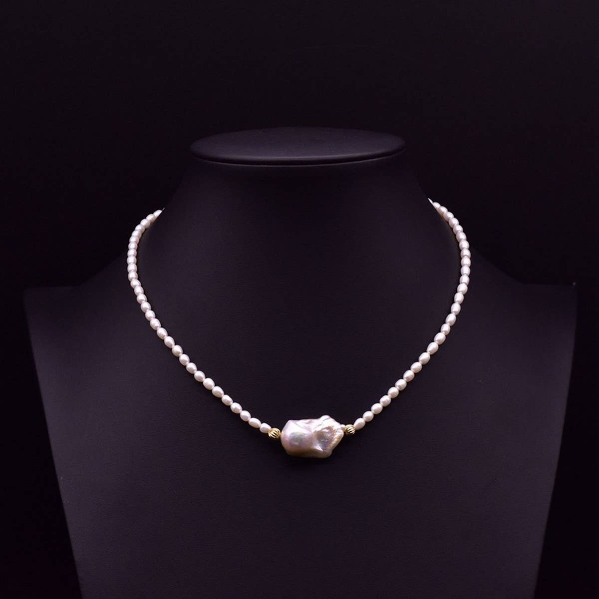 HIGH-END FASHION HANDMADE PEARL NECKLACE SET