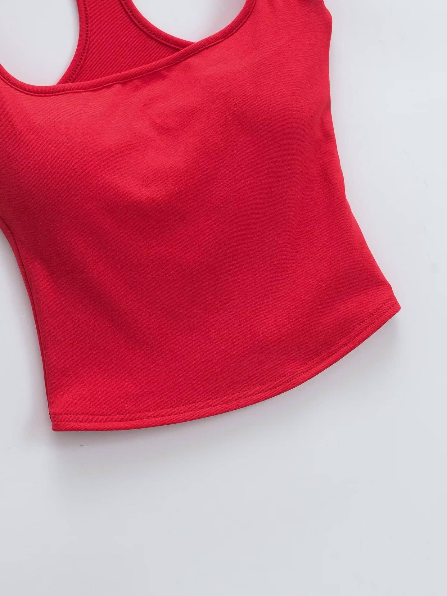 With chest pad one -piece - fitting I-line vest