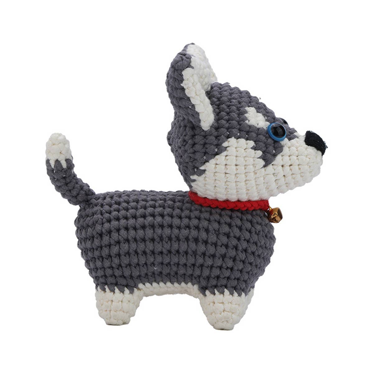 HANDMADE HUSKY CROCHET DOLL MATERIAL KIT