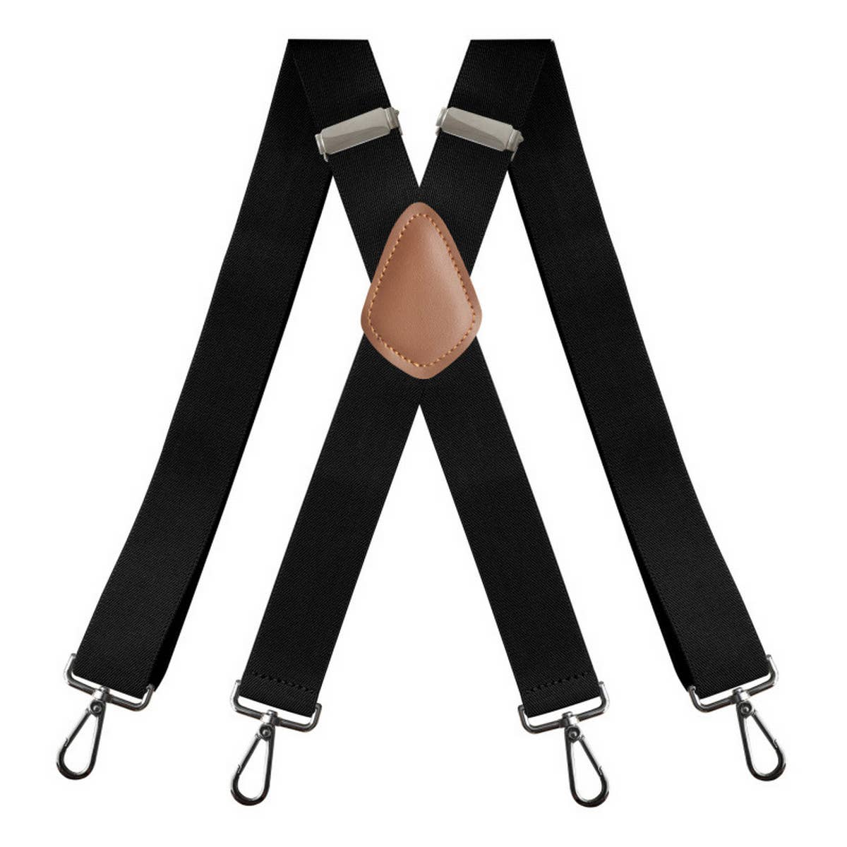 4 CLIP HOOK BUCKLE WHITE HOOK SUSPENDER CLIP_CWMM1112