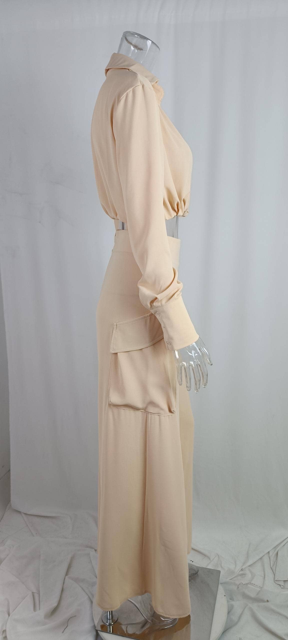 SOLID COLOR TEMPERAMENT COMMUTER FASHION SET