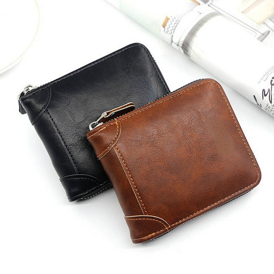 2024 NEW RETRO FASHION SOLID COLOR WALLET_CWAB2601