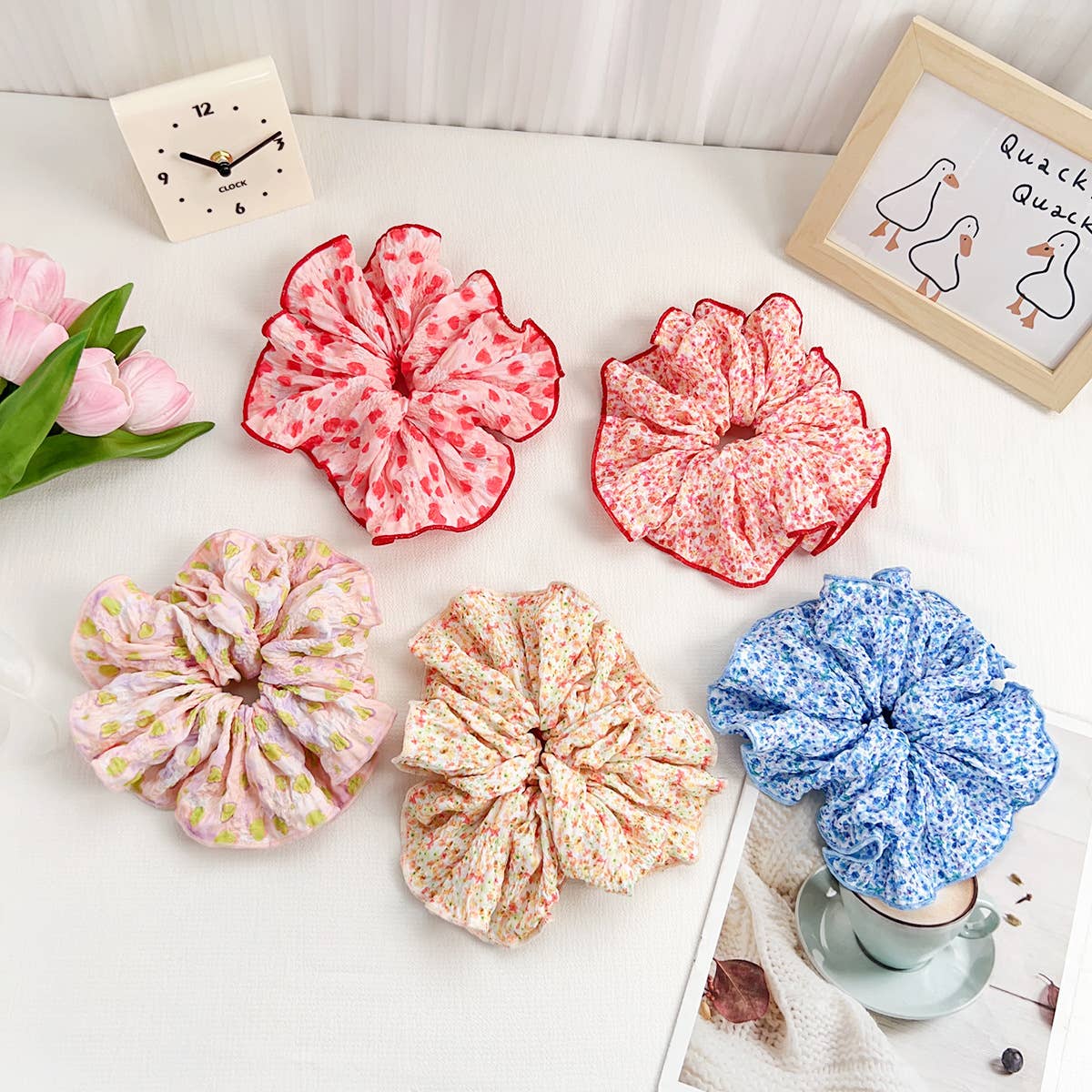 Elegant floral and unique simple hair band