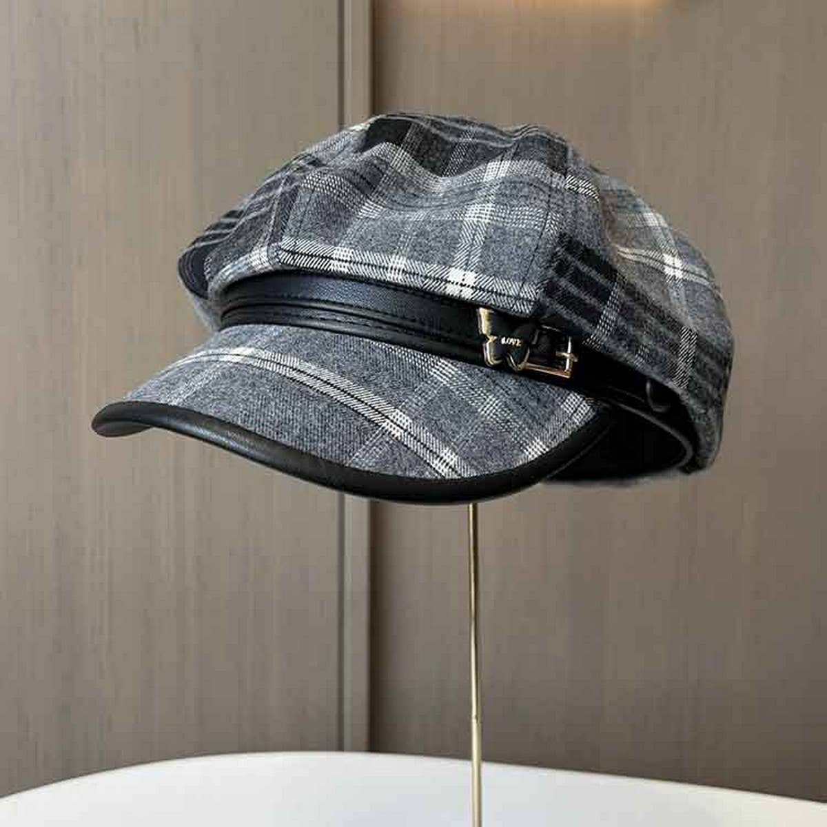 VINTAGE PAINTER NEWSBOY BERET_CWAB2912