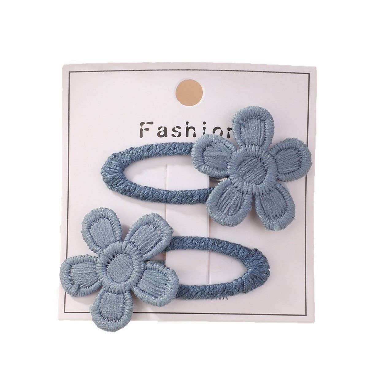 Fresh Daisy Five-Petal Flower Hair Clip Set