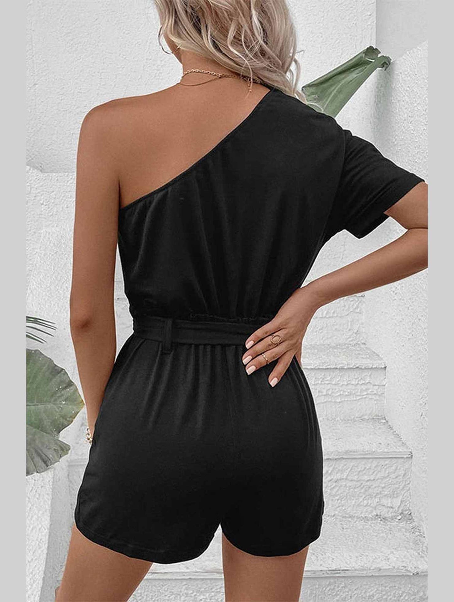 CASUAL ONE SHOULDER SOLID COLOR JUMPSUIT_CWSJS0449