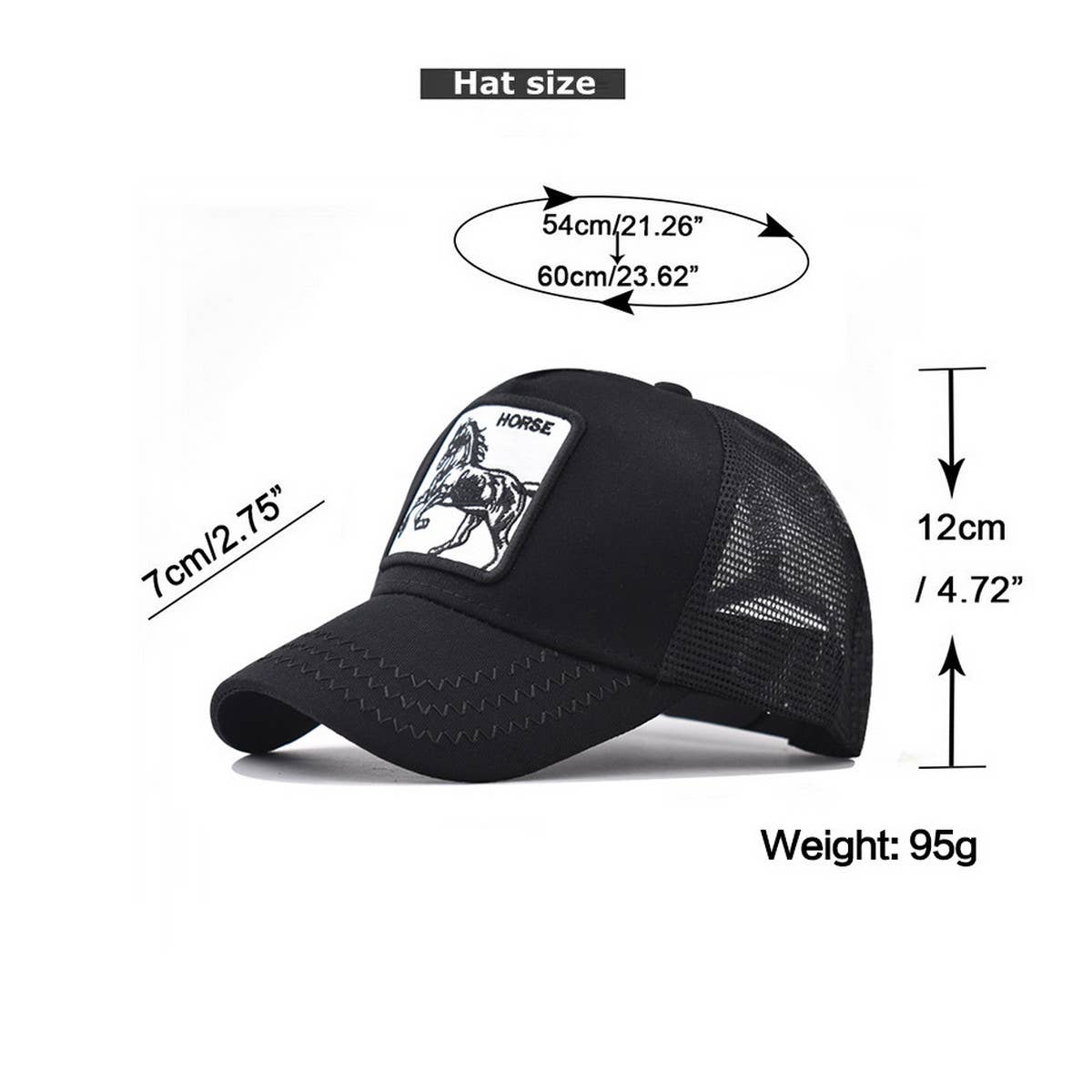 HIGH QUALITY EMBROIDERED GRAPHIC TRUCKER HAT_CWAH1360