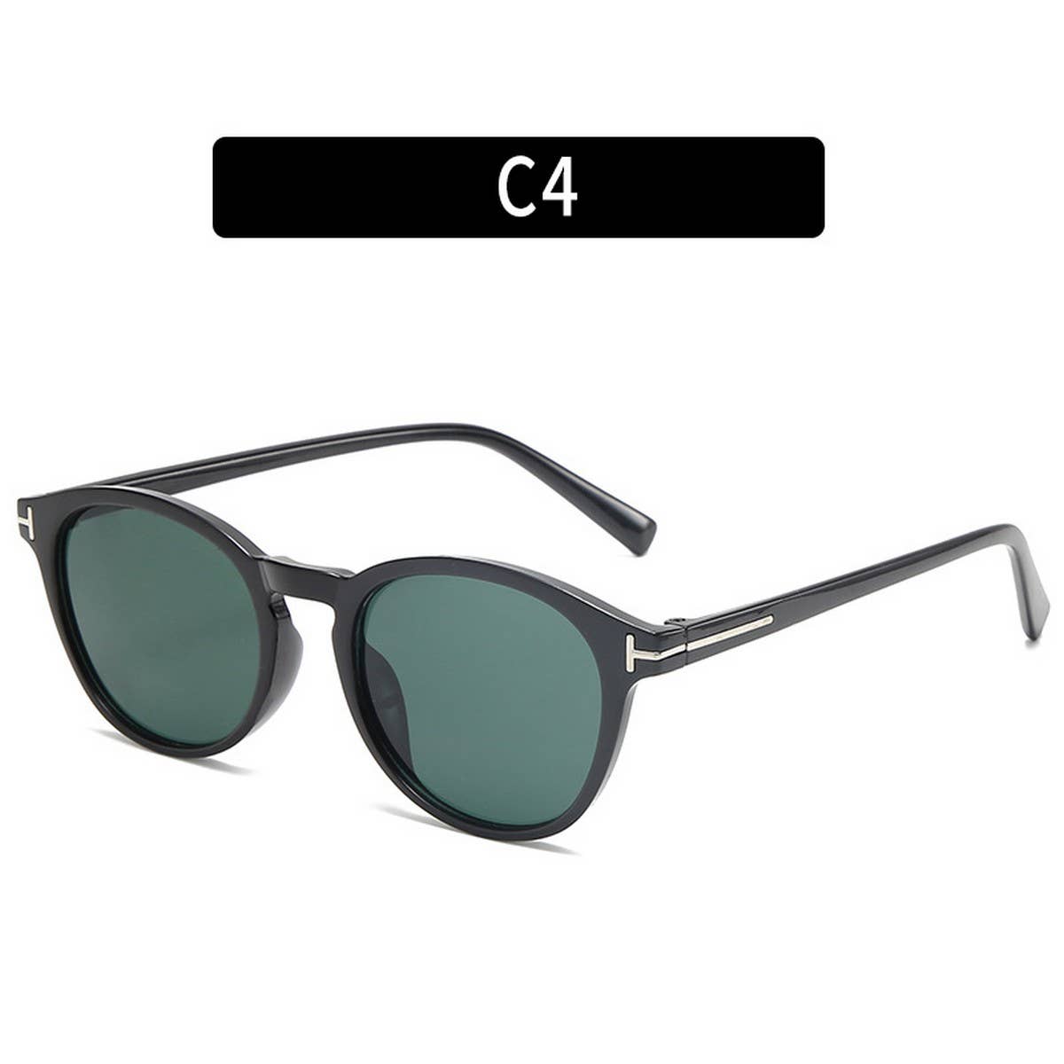 NEW FASHION RETRO ROUND FRAME SUNGLASSES