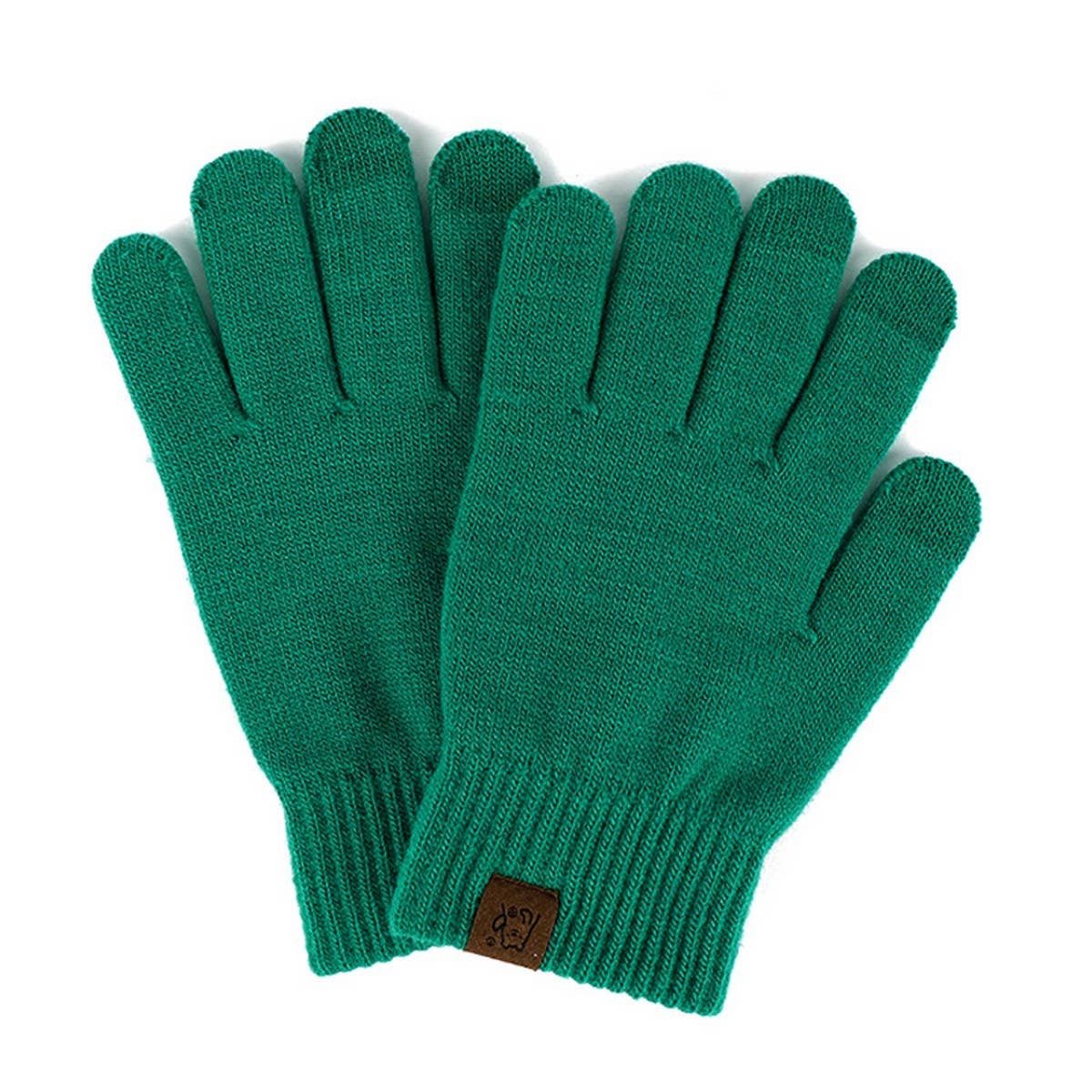 WINTER CANDY-COLORED WARM FIVE-FINGER GLOVES_CWAG0393