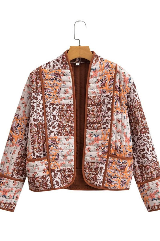 CWOCO0900_WINTER POCKET LONG SLEEVE COTTON-PADDED COAT