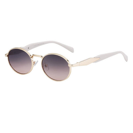 ROUND SMALL FRAME SUNGLASSES TRENDY SUNGLASSES