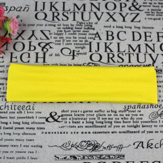 CWAHA6413_YOGA SPORTS HEADBAND ELASTIC SOLID COLOR HAIRBAND