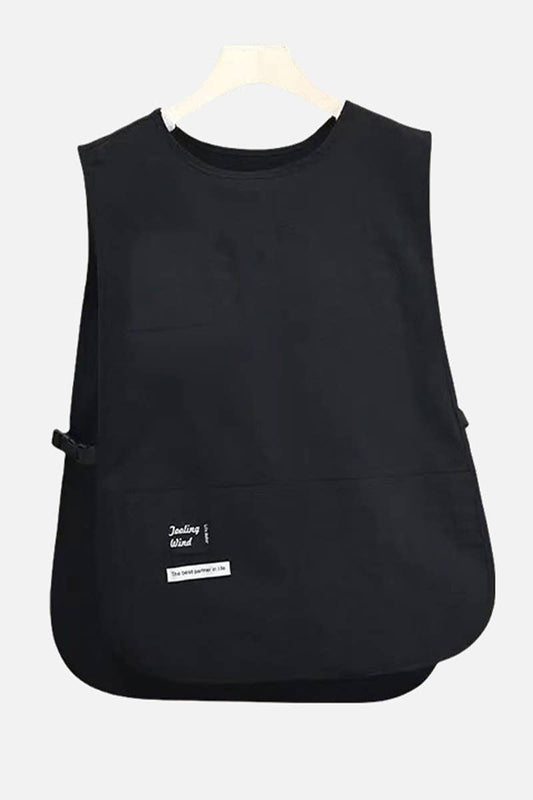 CWMM8272_FASHION VEST STYLE WATERPROOF AND OIL-PROOF APRON
