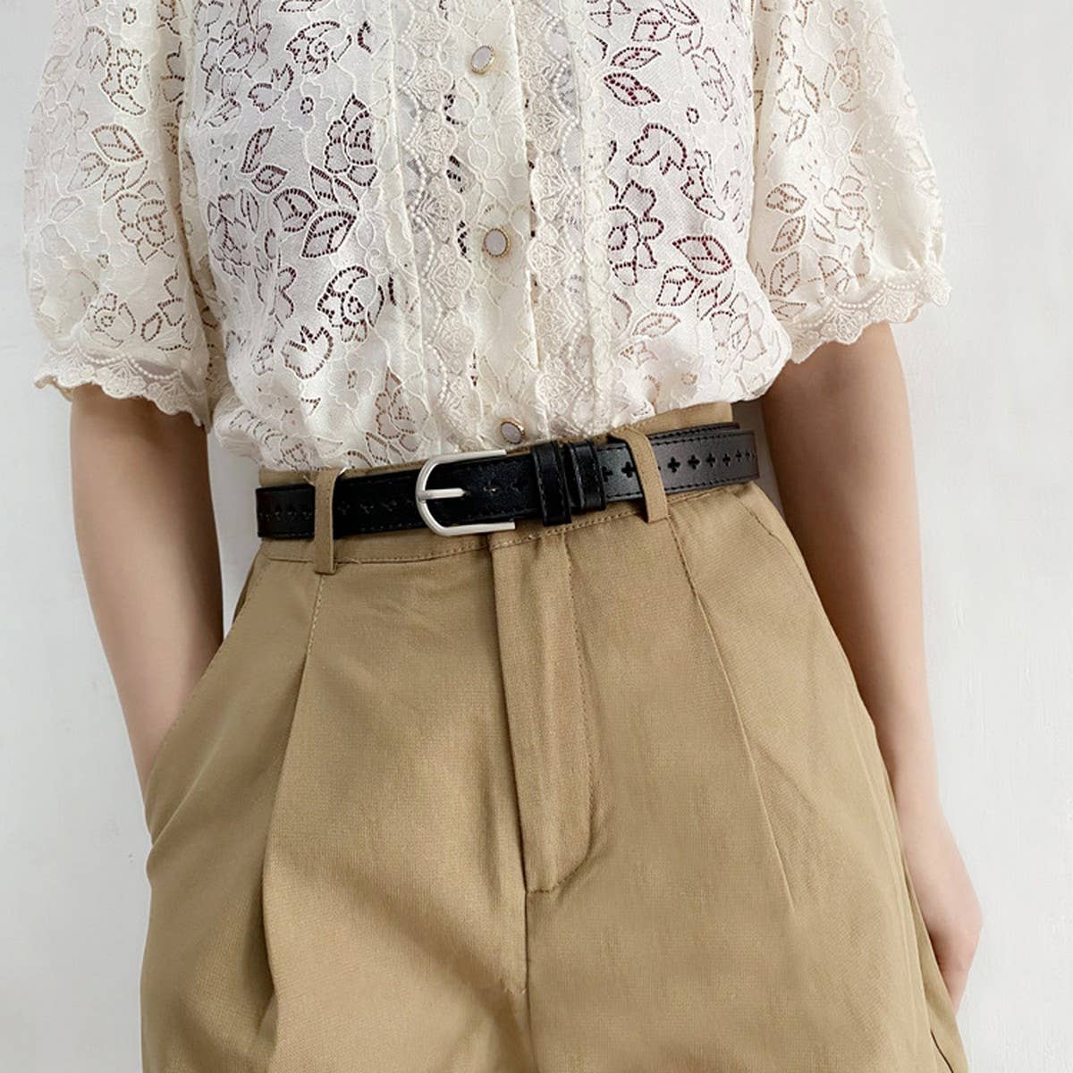 FASHION RETRO HOLLOW SIMPLE WOMEN'S BELT_CWABE0665