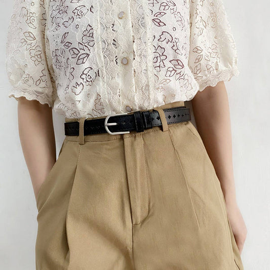 FASHION RETRO HOLLOW SIMPLE WOMEN'S BELT_CWABE0665