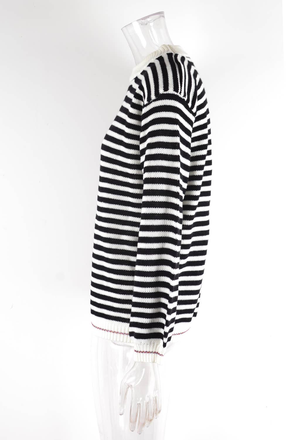 STRIPED CROSS-BORDER LONG-SLEEVED WOMEN KNITWEAR