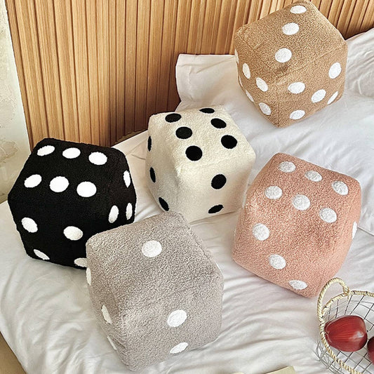 DICE PLUSH TOYS PILLOW CUSHION