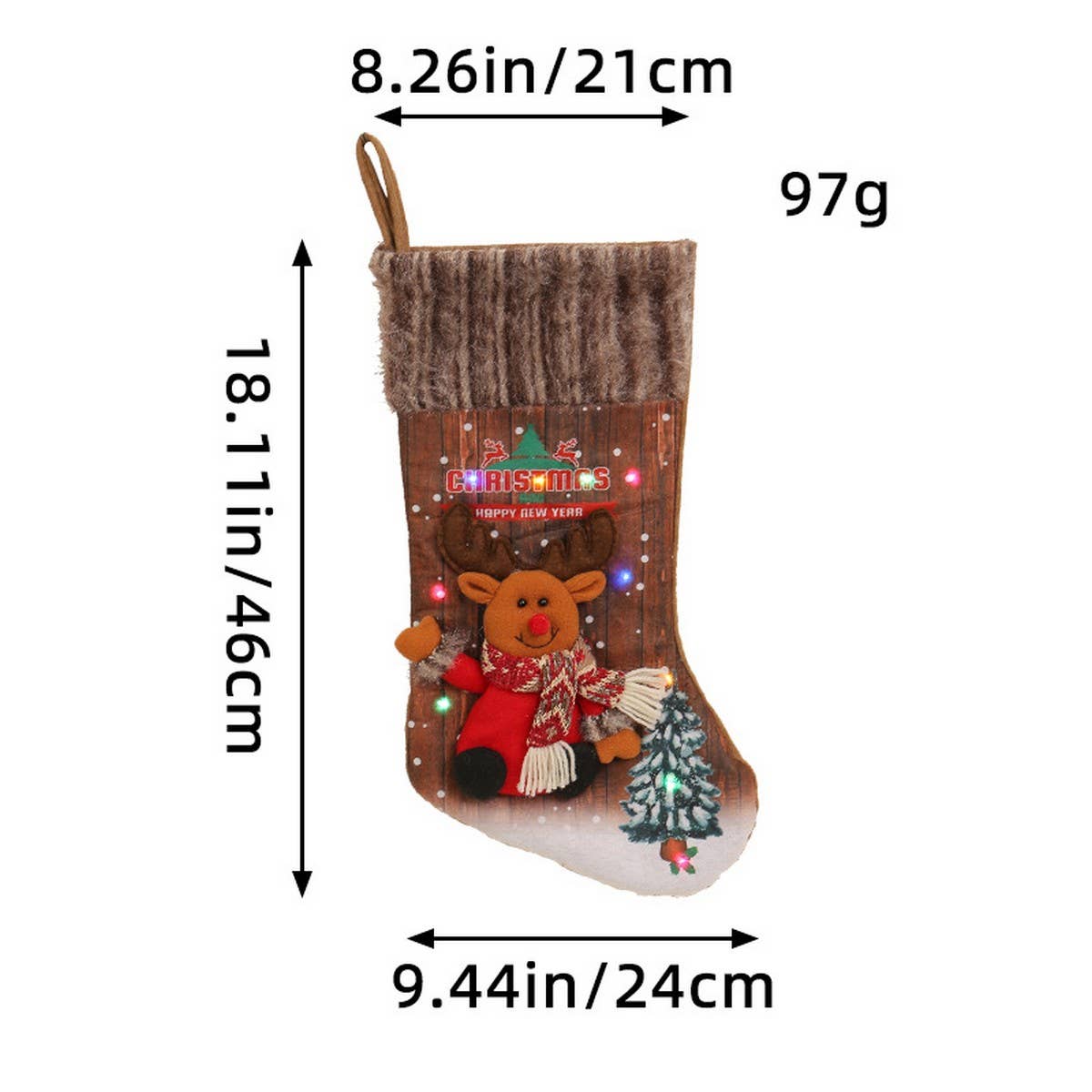 CHRISTMAS SOCKS CHILDREN GIFT BAG CANDY BAG