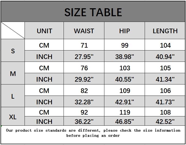 Multi-bag washed loose floor-length trousers