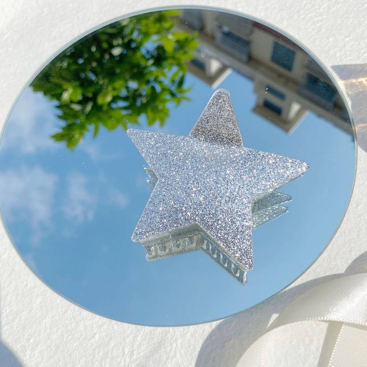 Y2K Star Hair Claw - Colorblock Dopamine Style_CWAHA0568