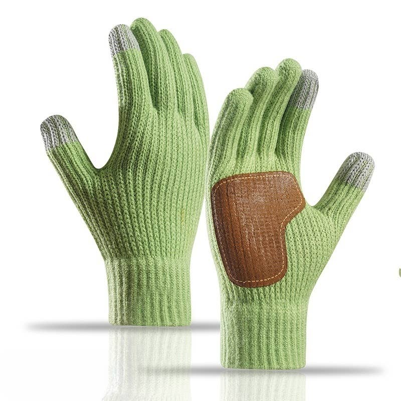 Outdoor Knit Gloves Winter Touchscreen Anti-Slip_CWAG0519