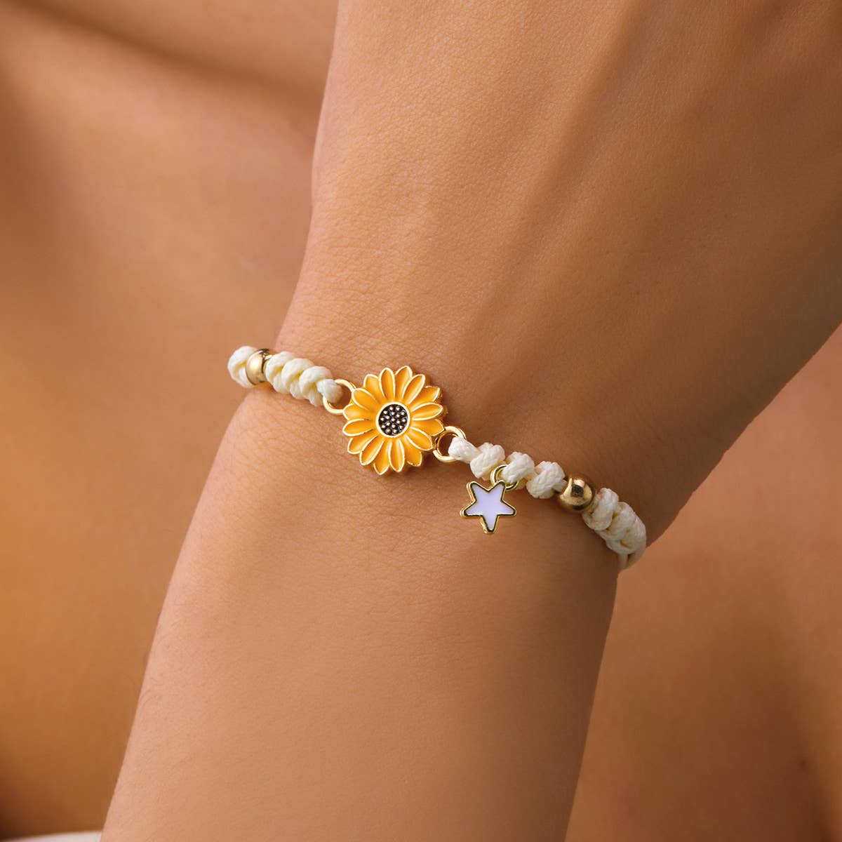 2024 NEW ALL-MATCH DAISY SUNFLOWER BRACELET_CWAJE2419