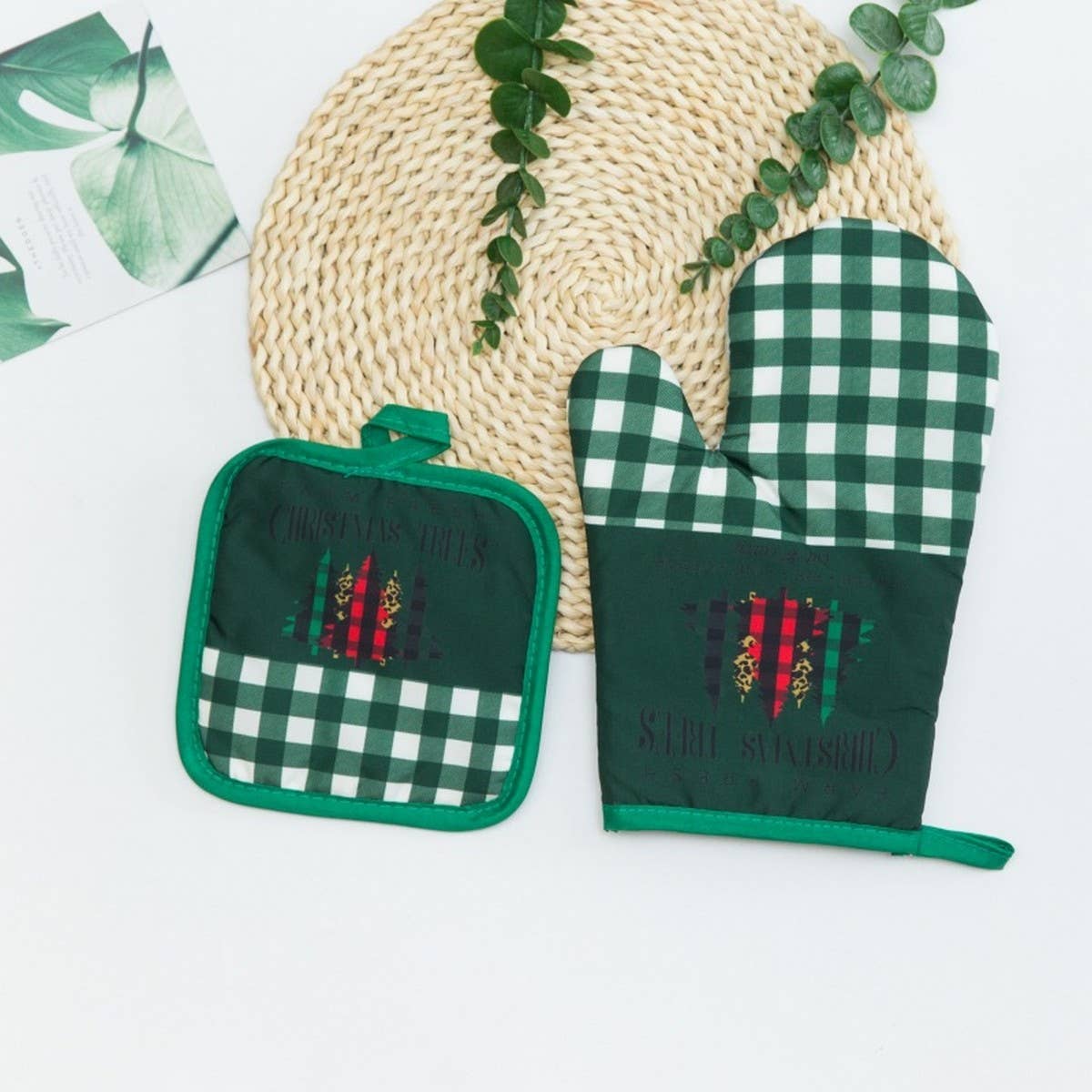 CHRISTMAS SERIES BAKING ANTI-SCALDING GLOVES