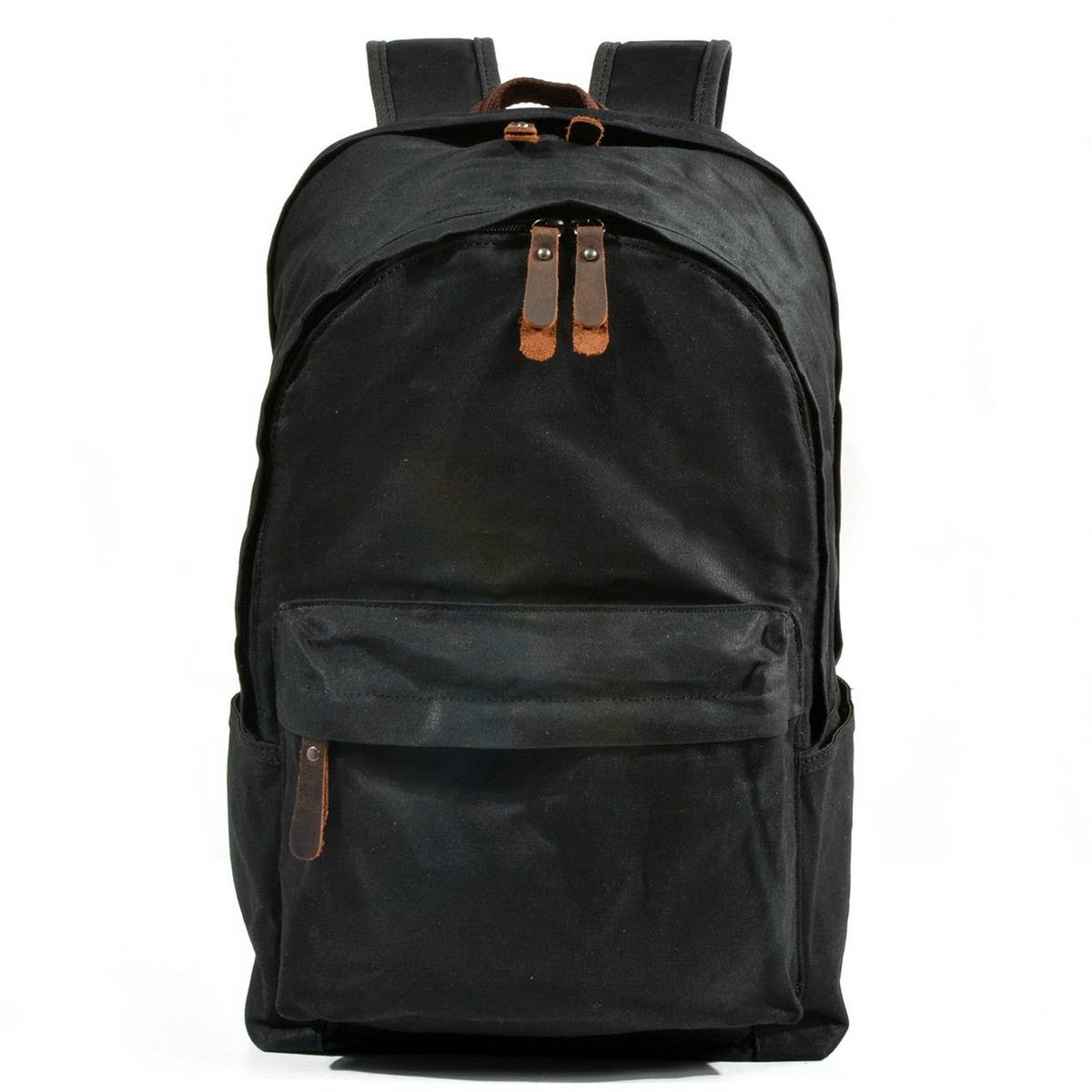 Vintage Waxed Canvas Outdoor Backpack Unisex_CWAB5527