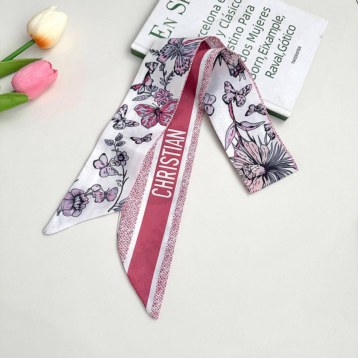 NEW HIGH-END FLORAL BUTTERFLY FASHION HEADBAND