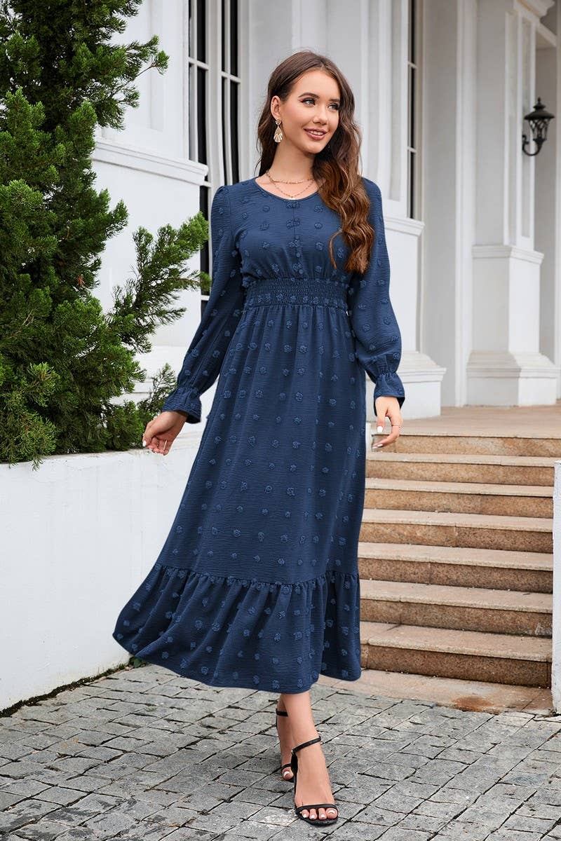 CWDMD4727_FRESH AND SWEET ALL-MATCH DRESS