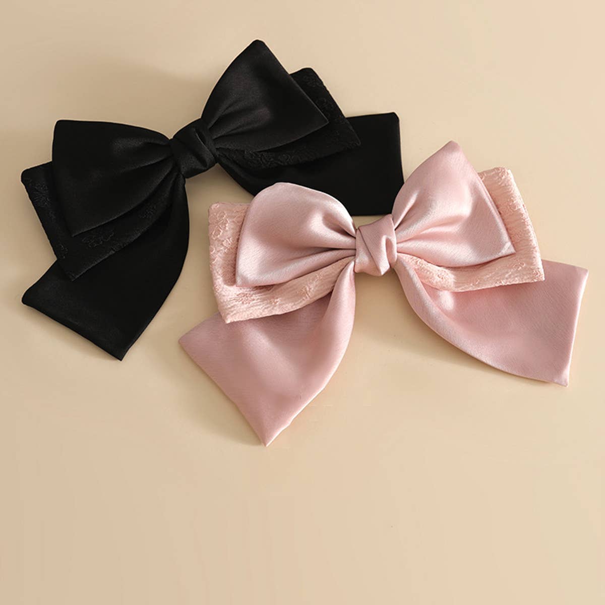SIMPLE AND HIGH-END BIG BOW HAIRPIN