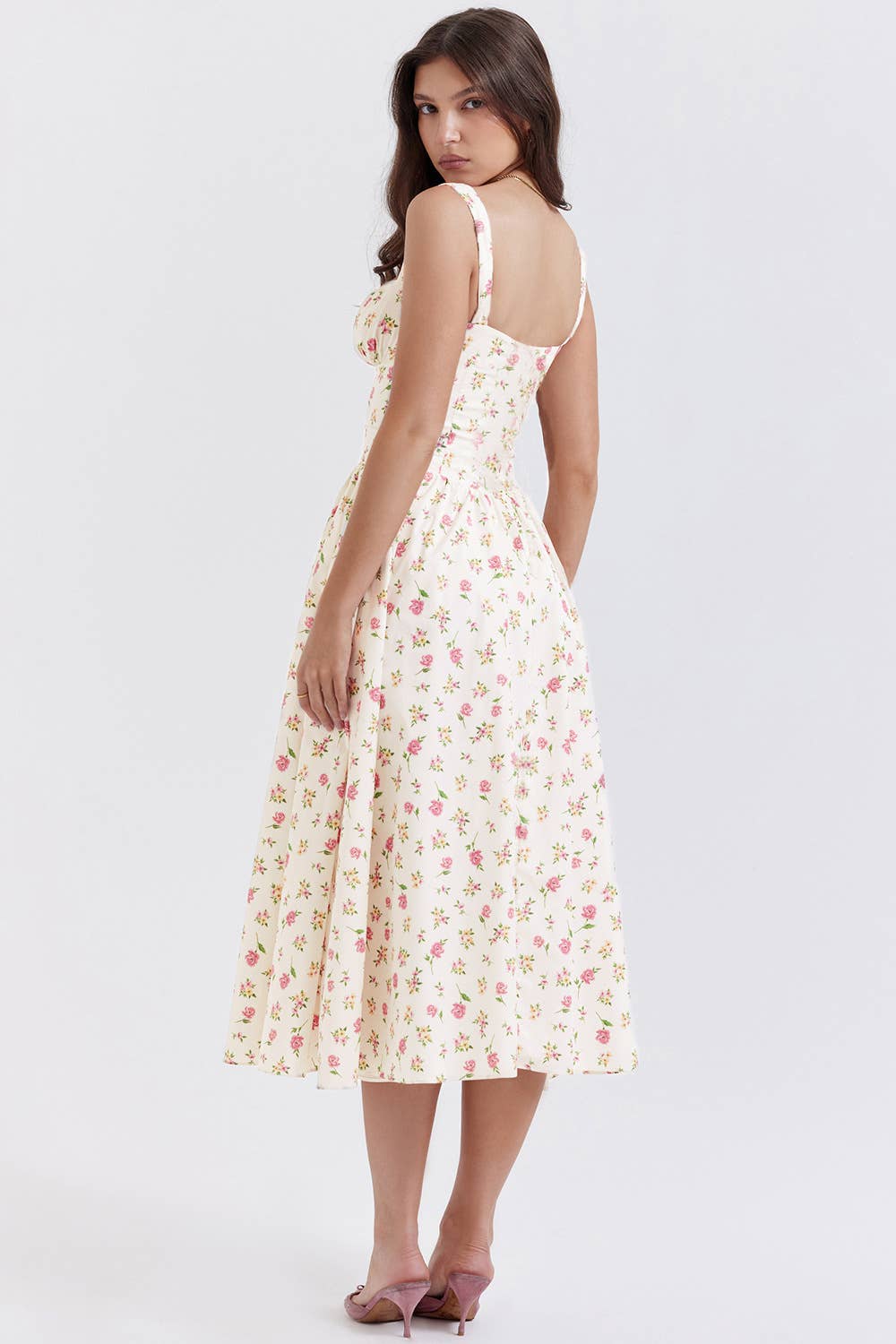 ELEGANT HOLIDAY STYLE HALTER DRESS