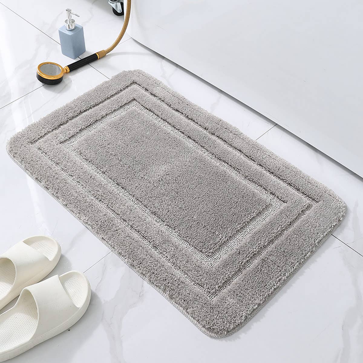 NEW ABSORBENT U-SHAPED BATHROOM MAT