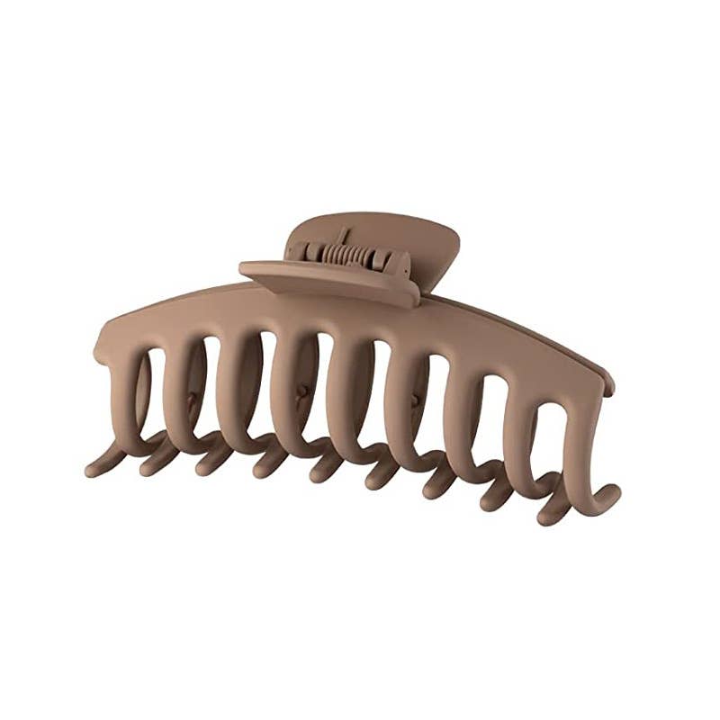 4.3" Matte PS Plastic Hair Claw Clip, Strong Hold_CWAHA0090