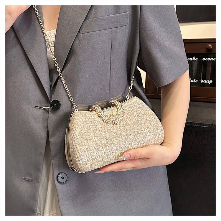 FINE GLITTER CLUTCH DRESS LADY EVENING BAG CLUTCH_CWAB3258