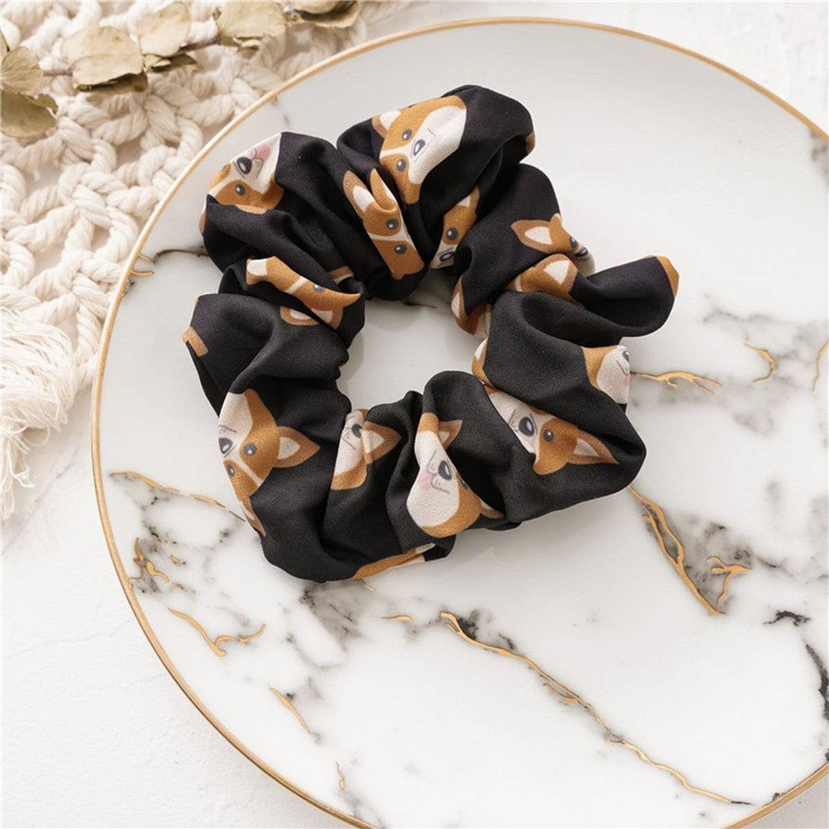 CUTE CARTOON ANIMAL DOG LARGE INTESTINE CIRCLE