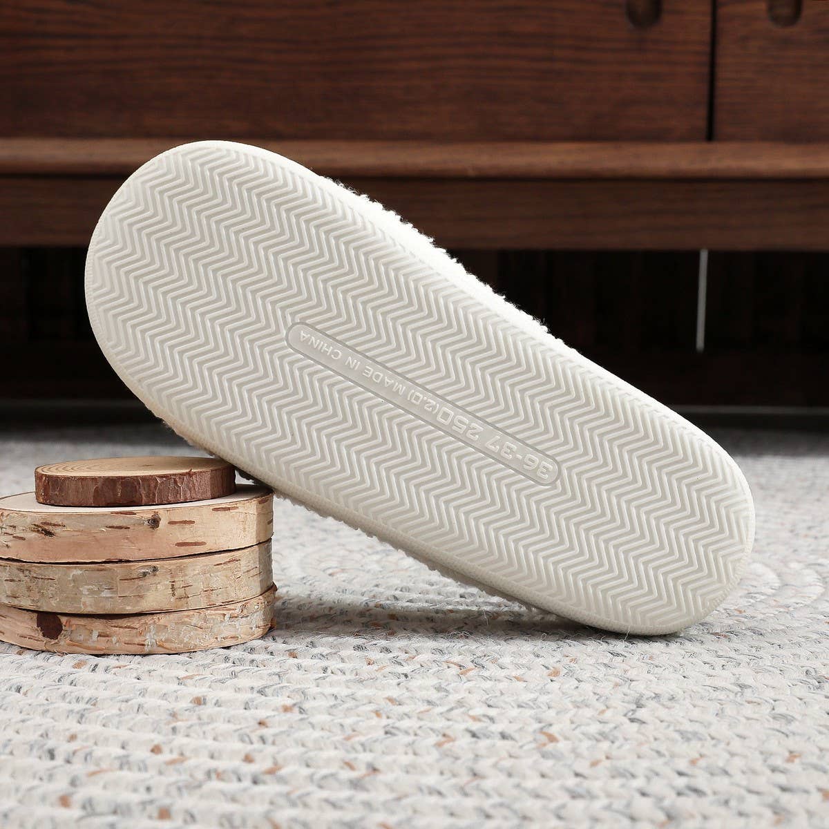 HALLOWEEN HORROR EMBROIDERED COTTON SLIPPERS