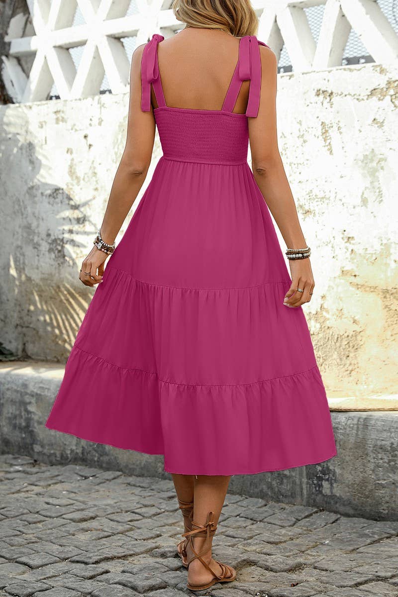 CWDMD5782_ETHNIC PATCHWORK A-LINE CAMI DRESS