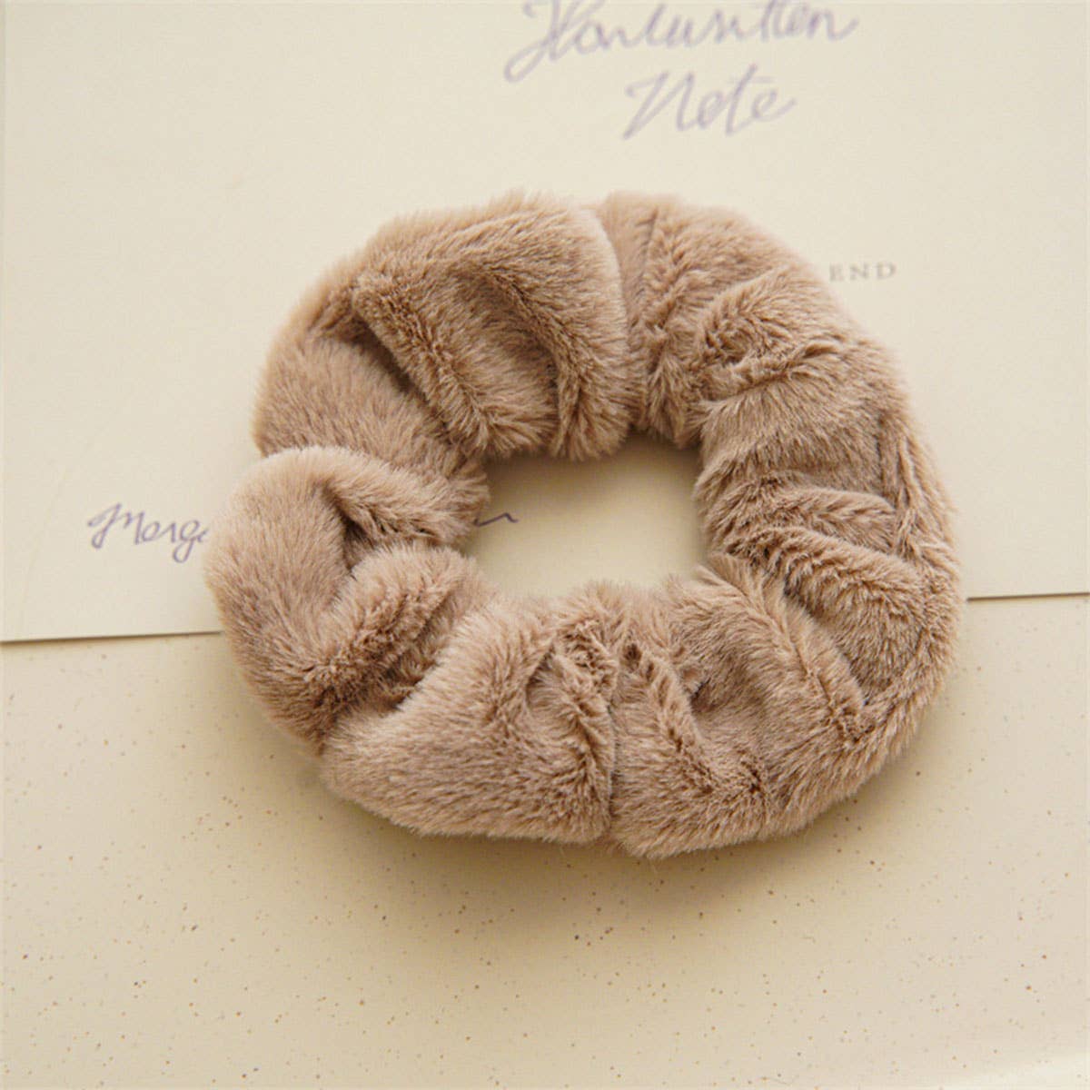 FUZZY HAIR SCRUNCHIES FOR WINTER_CWAHA0381