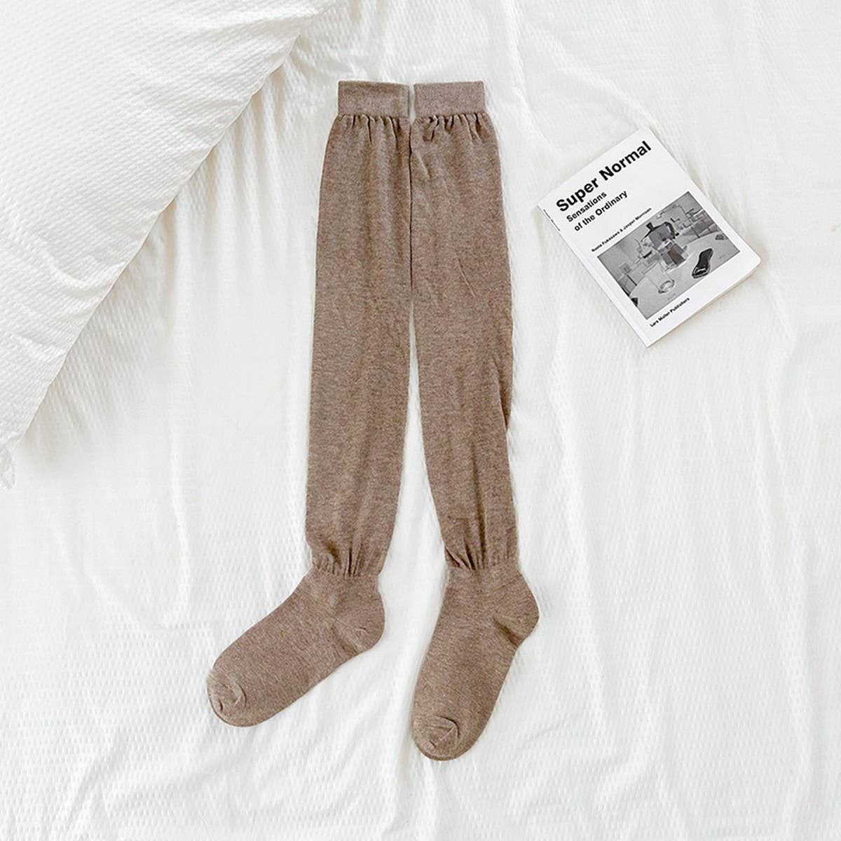 CWMS02749_OVER KNEE THIGH HIGH SOCKS WOMEN BOOTS STOCKINGS