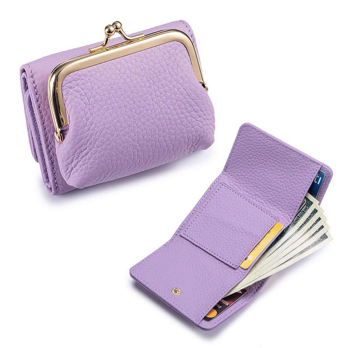 Mini Leather Tri-Fold Purse ? Large Capacity_CUAB00379